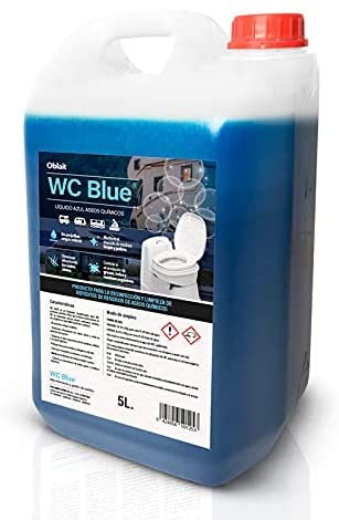WC Blue Aditivo para Aguas negras 5 Litros | Sanitary Fluid Caravanas, Depósito de Residuos