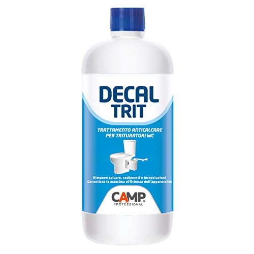 CAMP DECAL TRIT Descalcificador Antical Profesional específico para trituradores WC y desagües, 1...